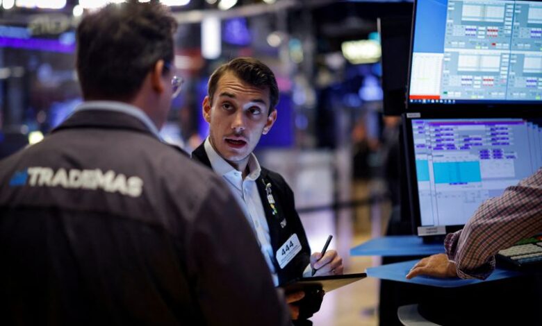 Wall Street ends lower as blowout job data spooks traders