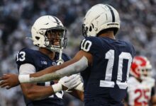 Penn State RBs Allen, Singleton returning for ’25