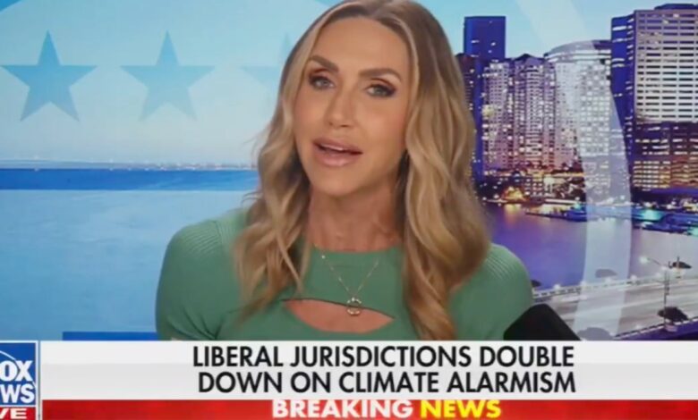 Lara Trump Leaned Into Climate Denial During This Fox News Segment And People Are Absolutely Dragging Her