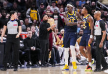 Pacers’ Bennedict Mathurin suspended for 1 game after bumping into official, ejection in loss to Cavaliers