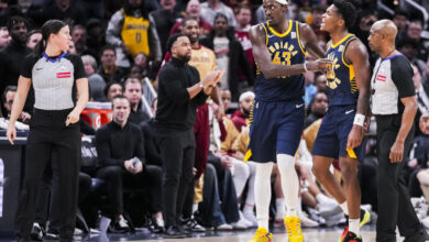 Pacers’ Bennedict Mathurin suspended for 1 game after bumping into official, ejection in loss to Cavaliers