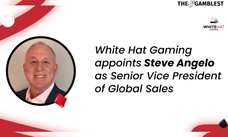 White Hat Gaming appoints Steve Angelo as Senior VP of Global Sales