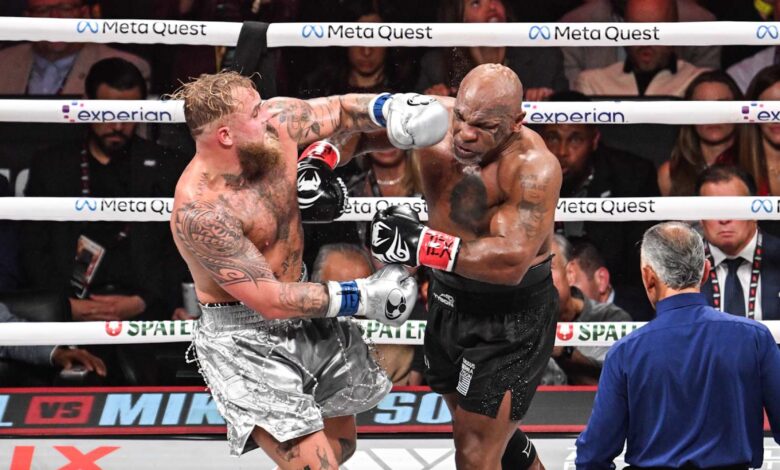 Mike Tyson Wishes Jake Paul a Happy Birthday After Netflix Boxing Fight