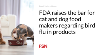 FDA raises the bar for cat and dog food makers regarding bird flu in products