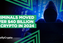 Criminals Moved Over $40 Billion in Crypto in 2024