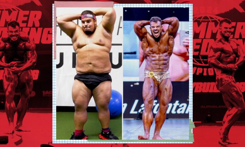 This Guy Dropped 150 Pounds and Became a Bodybuilding Champion