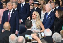 At President Trump’s Inauguration, Carrie Underwood Just Gave a Masterclass in Handling Awkward Moments