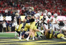 ‘Sling the rock and trust your guys’: How Riley Leonard made himself an Irish legend despite Notre Dame’s title game loss