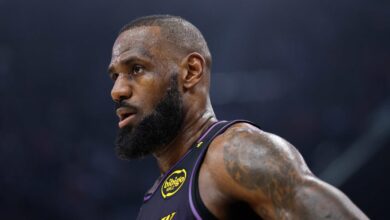 Lakers’ LeBron James becomes second player ever with a triple-double after turning 40 years old