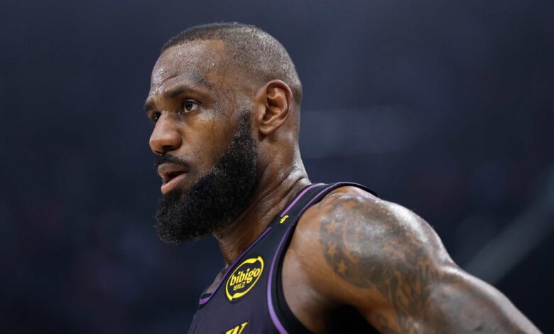 Lakers’ LeBron James becomes second player ever with a triple-double after turning 40 years old