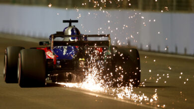 Why Do F1 Cars Spark On The Track?