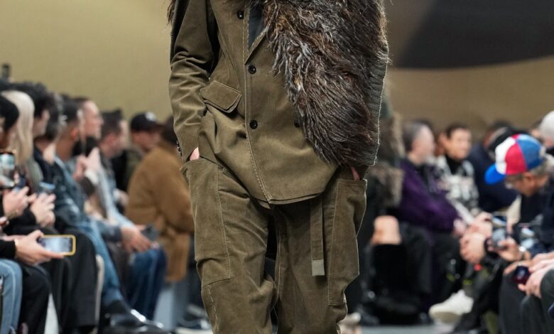 Sacai Fall 2025 Menswear