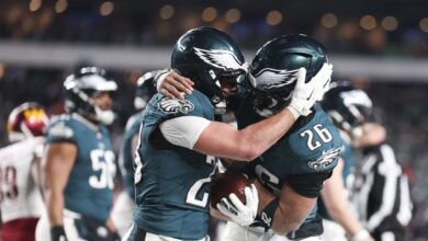 Eagles-Commanders snap counts: Will Shipley shines