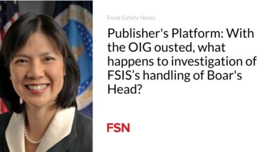 Publisher’s Platform: With the OIG ousted, what happens to investigation of FSIS’s handling of Boar’s Head?