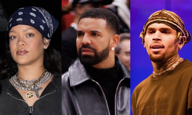 Oop! Social Media Is Debating Whether Rihanna Was Throwin’ Shade At Drake Or Chris Brown After She Said THIS (WATCH)