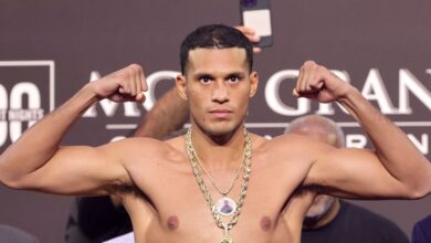 Benavidez vs. Morrell weigh-in video