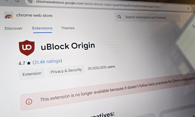 uBlock Origin is dead for Chrome, but its successor still lives on