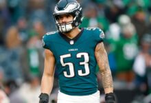 Eagles Injury Report: Zack Baun misses practice, 4 players ruled questionable for the Super Bowl