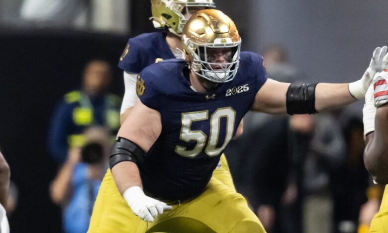 Notre Dame Transfer Offensive Lineman Rocco Spindler Commits to Nebraska