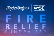 Troy Lee Designs x Feld Fire Relief Fundraiser: Bid on Signed Helmets from Tomac, Anderson, and More