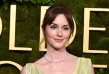 Leighton Meester’s Pride & Prejudice Bangs Are the Most Romantic Take on Blunt Fringe