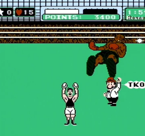 Punch-Out’s Mike Tyson has been defeated in under two minutes for the first time