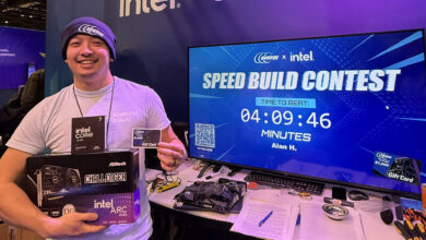 The winner of Newegg’s PC building race finished in under 5 minutes