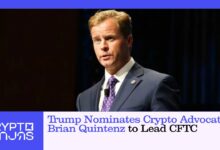 Trump Nominates Crypto Advocate Brian Quintenz to Lead CFTC