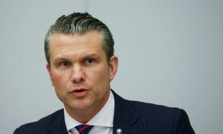 Ukraine should abandon its plans to reclaim lost territory from Russia, says US Defense Secretary Pete Hegseth