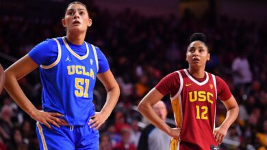 Follow live: No. 1 UCLA faces off against JuJu Watkins, No. 6 USC