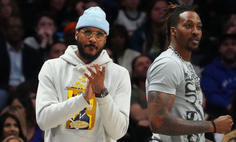 Carmelo, Howard, Bird headline finalists for HOF