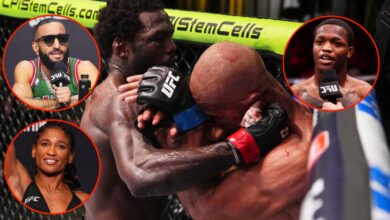 ‘Super impressive stuff’… Fighters react to Jared Cannonier surviving two knockdowns to stop Gregory Rodrigues at UFC Vegas 102