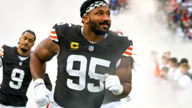 NFL mock draft gives Myles Garrett to Cowboys, Ashton Jeanty to Browns