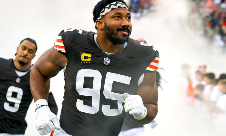 NFL mock draft gives Myles Garrett to Cowboys, Ashton Jeanty to Browns