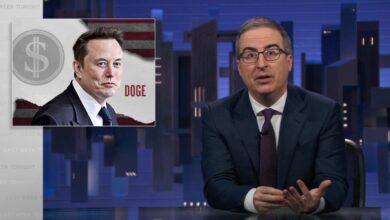 John Oliver Drags ‘Parasitic Freak’ Elon Musk for Trying to Run Government Like MrBeast