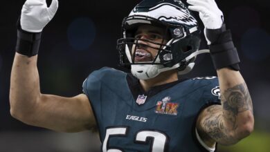 Eagles Film Review: Zack Baun is the team’s most important defensive player