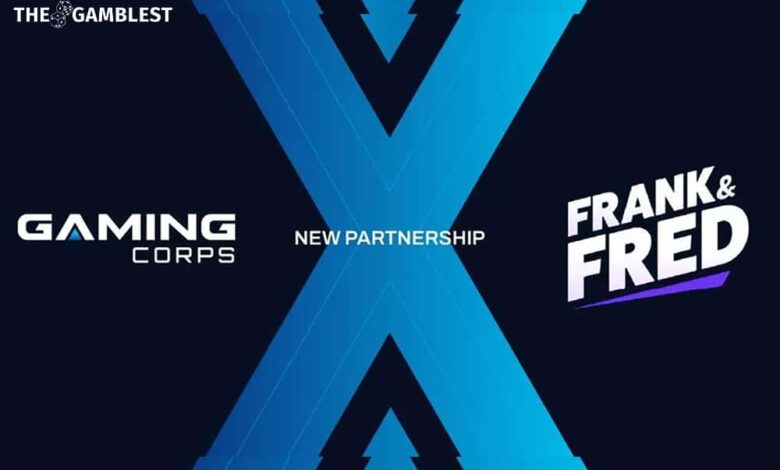 Gaming Corps starts new partnership with Frank & Fred Casino