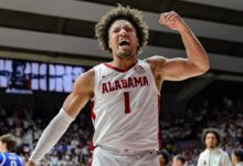 Alabama starts slow vs. Kentucky, but Mark Sears sparks No. 4 Crimson Tide to regular-season sweep of Wildcats