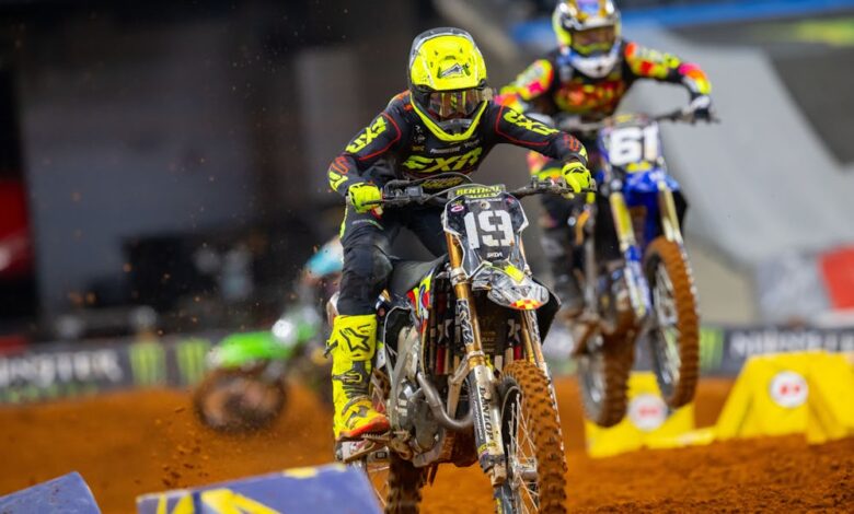 Jordon Smith Update After Wild Crash in Whoops in 250SX Triple Crown Race One at Arlington SX [Update from Triumph]