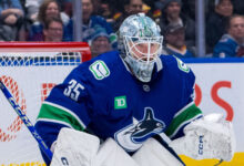 Canucks place goaltender Thatcher Demko on IR, recall young D-man