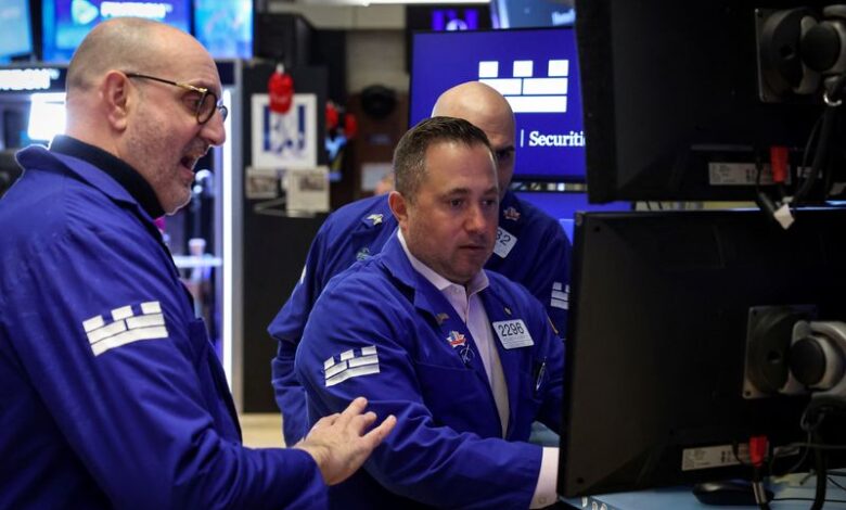 Futures tick up as investors eye key inflation data