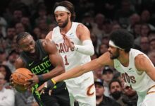 Cavaliers rally from 22 points down to beat Celtics in Boston