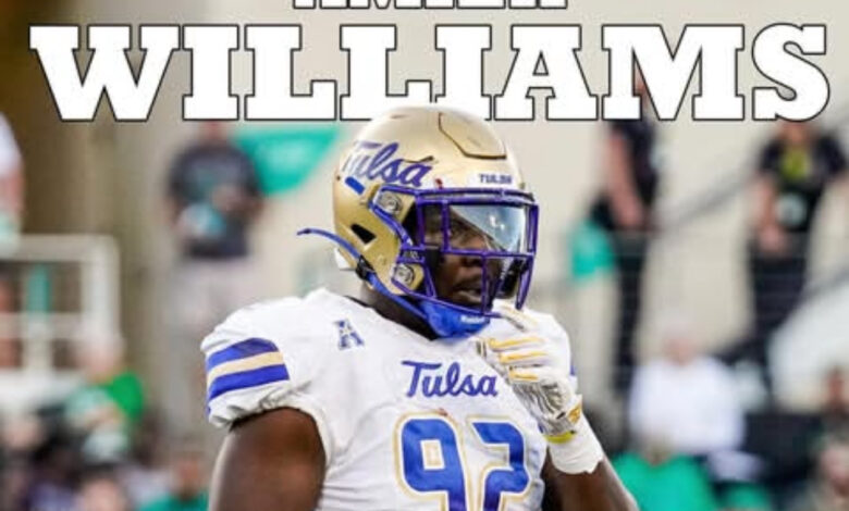 2025 NFL Draft Prospect Interview: Amieh Williams, DL, Tulsa