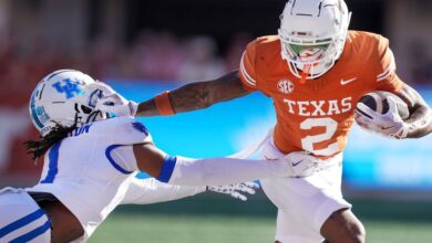 Texas WR Matthew Golden could be a possible round one option for the Cowboys