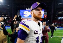 Vikings QB Sam Darnold not expected to get franchise tag as Minnesota makes $40.2 million decision, per report