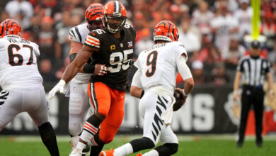 Myles Garrett Agree Extension With Browns, Joe Burrow’s Nemesis to Remain in Division