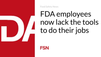 FDA employees now lack the tools to do their jobs