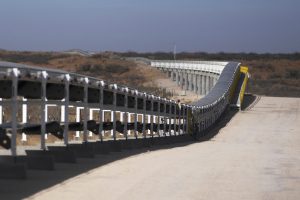 The ‘Dune Express’ has nothing to do with the movies. It’s a 42-mile conveyor belt, the longest in the U.S., that moves fracking sand in Texas