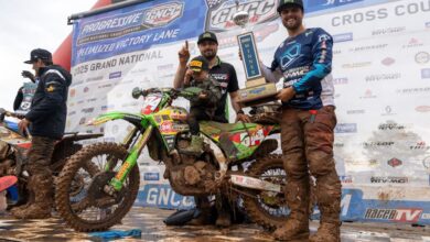 Stu Baylor Nabs Muddy Win First-Ever GNCC at Talladega NASCAR Track