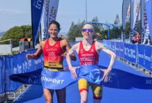 Paralympic champion kicks off World Triathlon Series with STUNNING victory in Devonport